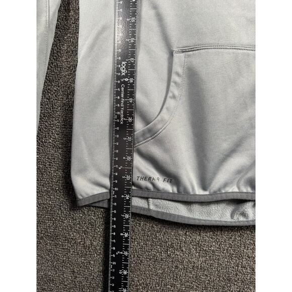 Nike Girl's Epic Flash Fleece Therma-Fit Training Pull Over Hoodie Size L Gray - Picture 6 of 7